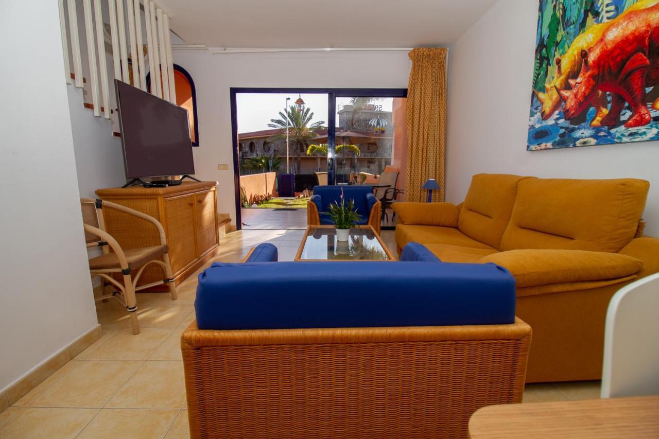 Duplex Meloneras With Free Wifi And Private Garden别墅 外观 照片